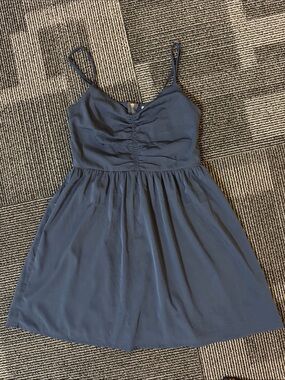 Roxy Navy Blue Spaghetti Strap Sundress